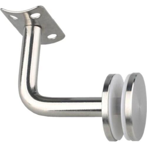 Glass stair fixing clip railing armrest 304 stainless steel bracket X6