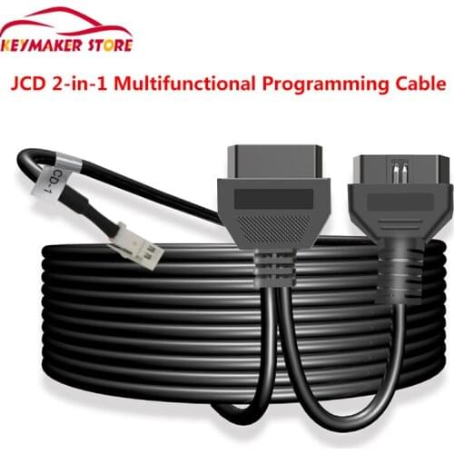 Lonsdor JCD 2-in-1 Multifunctional Programming Cable for Jeep/Chrysler/Dodge/Fiat/Maserati Work with K518ISE Diagnostic Cables