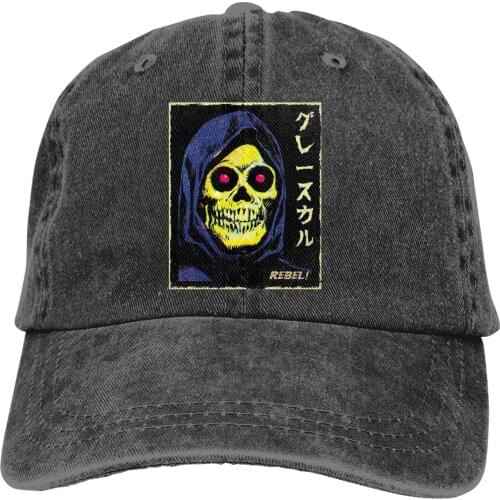Skeletor Baseball Cap cowboy hat Peaked cap Cowboy Bebop Hats Men and women hats