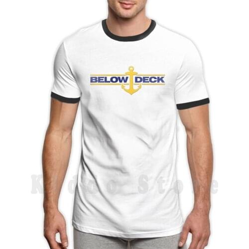 Below Deck T Shirt Print For Men Cotton New Cool Tee Below Deck Bravo Below Deck Yacht Captain Mediterranean June Bravolebrity