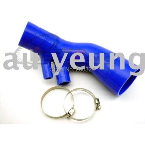 Silicone turbo induction pipe hose for Skyline R32 RB20DET blue