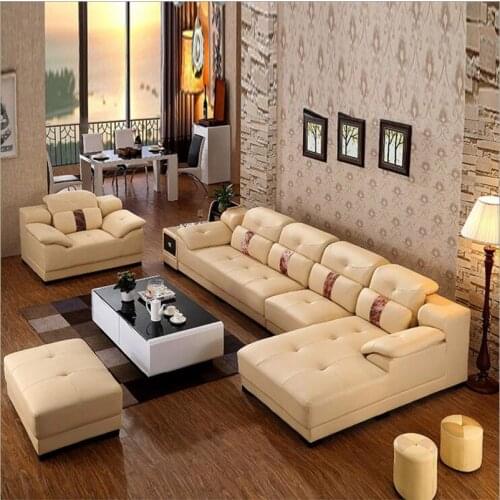 High quality European living room leather sofa o1209