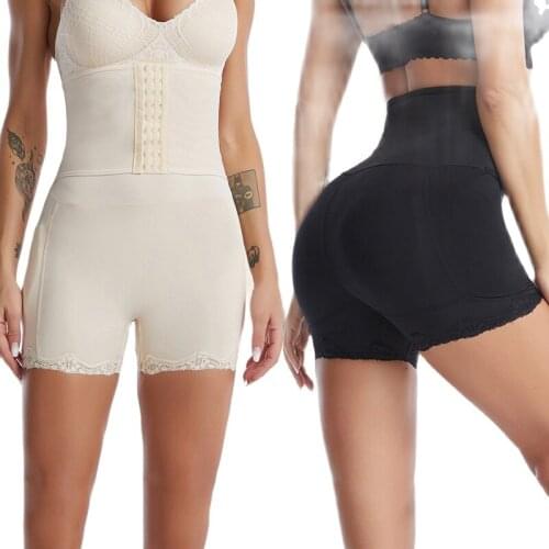 Tummy Control Panties Women Body Shaper High Waist Panties Fake Ass Butt Lifter Pants Waist Trainer Slimming Underwear Shapewear