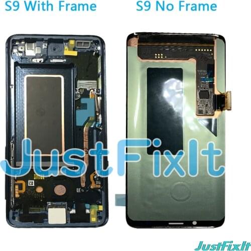 For Samsung Galaxy S9 G960 G960f Defect Lcd Display Touch Screen Digitizer Original 5.8'' Original Super AMOLED Screen