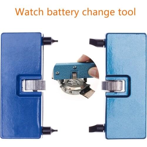 1Pcs Watch Repair Tool Adjustable Watch Opener Watch Battery Remover Watch Baterry Change Tool