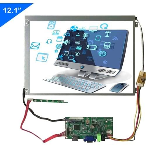12 Inch AA121SPO1 800*600 Industrial Screen Multi-Function Control Board Support HDMI VGA Input LCD display