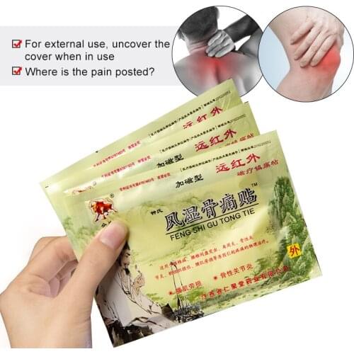 16Pcs/2Bags Chinese Herbal Medical Plaster Back Neck Muscle Shoulder Arthritis Joint Pain Relief Patch New Arrival TCLA1213