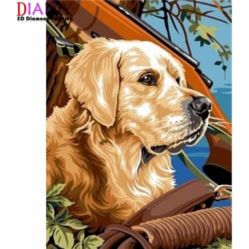 5D Diamond Painting Animals Horse Diamond Mosaic Tiger Lion DIY Full Round Diamond Embroidery Cross Stitch Rhinestone Art