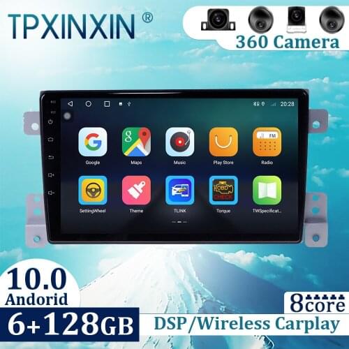6+128GB For Suzuki Grand Vitara 3 2005-2015 Android 10 Carplay Radio Player Car GPS Navigation Head Unit Car Radio with Screen