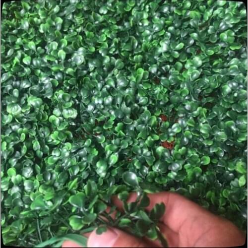 Artificial turf Artificial plastic boxwood grass mat wall decor 60x40cm for Garden Decoration free shipping