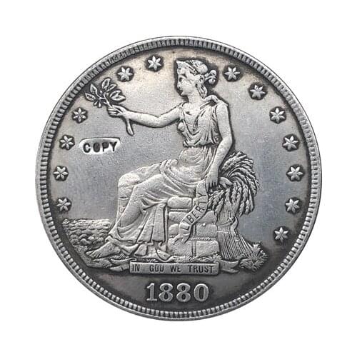1880 Trade Dollar COIN COPY