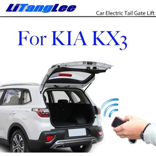 LiTangLee Car Electric Tail Gate Lift Trunk Rear Door Assist System For KIA KX3 Seltos Aopao2015~2020Original Key Remote Control