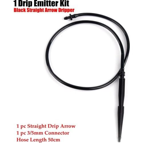 10pcs DIY Home Harden Drip Irrigation Drip Arrow Emitters Kits Bonsai Flower Succulent Plants Watering System Kits Parts