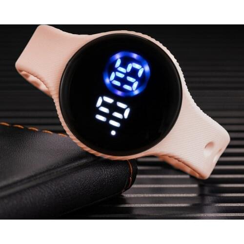 Reloj Mujer Cheap Womens Watches LED Digital Watch for Women Girls Ladies Casual Silicone Sports Wristwatch Electronic Clock