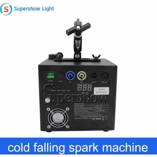 Downside Falling 650W DMX Spark Machine Controller Remote Control For Wedding Celebration Stage Light