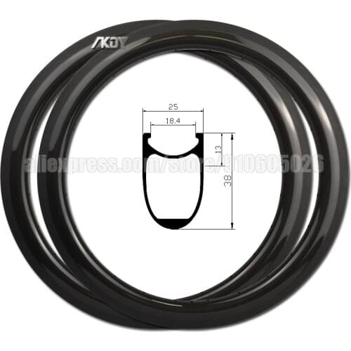 20 Inch Bike Rims 38mm Depth x 25mm Width Bicycle Rim 20 451 Rim/ V Brake Clincher 20/24 Holes Wheel 451