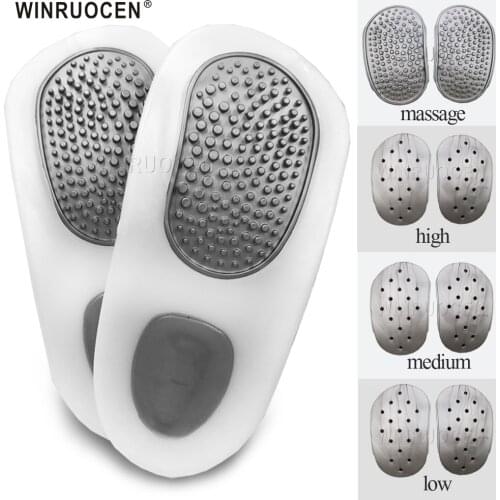 Orthotic Arch Support Flatfoot insoles XO legs Varus Feet Cushion Pads Plantar Fasciitis Men Woman Inserts Care Heel Pain Pad