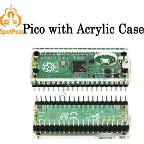 Raspberry Pi Pico with Acrylic Case
