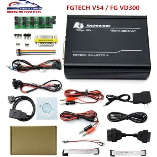 FGtech VD300 V54 0386 0475 Galetto 4 Master Code Scanner ECU Chip Tuning Tool FG Tech v54 BDM-TriCore OBDII Support BDM