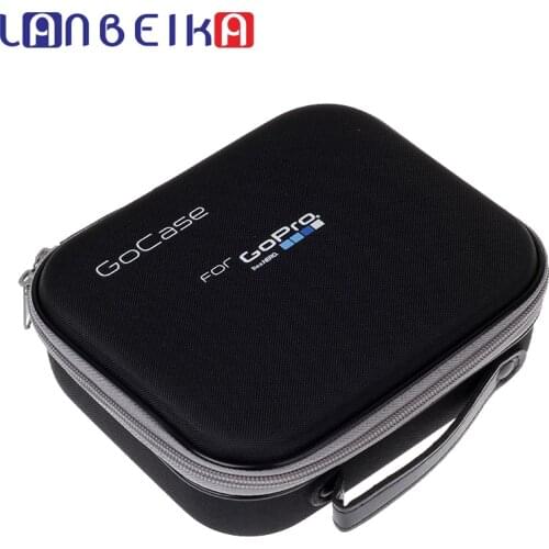 LANBEIKA Sport Action Camera Bag for Gopro Hero 9 8 7 6 5 SJCAM SJ4000 SJ5000 SJ8 SJ9 YI 4k DJI OSMO Action Case Travel Storage