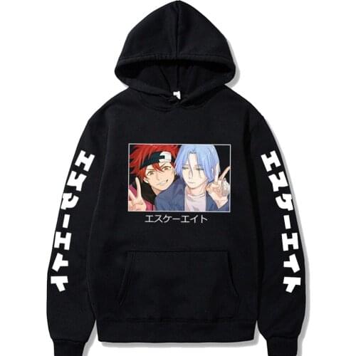 Japan Anime SK8 the Infinity Print Men Hoodies Sweatshirt Streetwear Pullover Hoody
