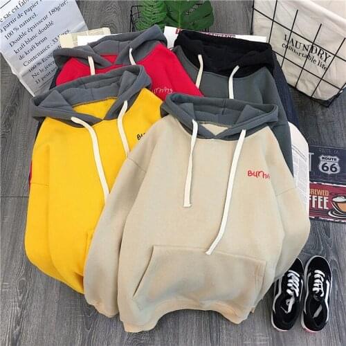 Xуди Hoodie Thick Hoodies Womens Autumn Winter Sweatshirt Moletom Feminino Aesthetic Clothes Streetwear Casual Oversized Hooded