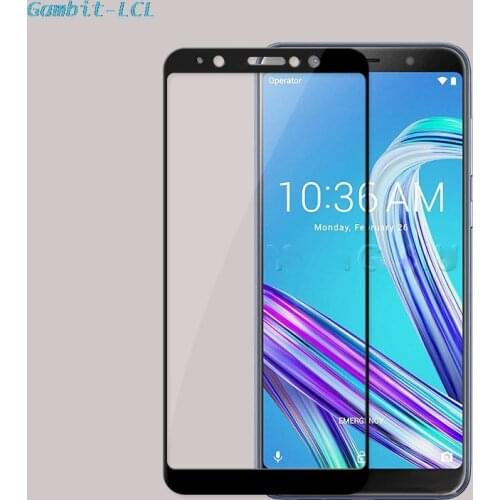 9H 2.5D Premium Tempered Glass For ASUS ZenFone Max M1 ZB555KL ZB556KL X00PD Screen Protector Protective Film Full Glue COVER