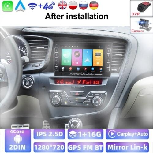 1GB RAM Android 8.1 Car Multimedia Video Player For Kia K5 Optima 3 2010 2011 2012 2013 2014 2015 Car GPS Radio WIFI BT Carplay