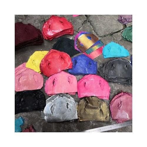 1pcs 220-330mm Handmade Leather Card Set Watchband Embedded Handmade Devil Fish DIY Skin Material