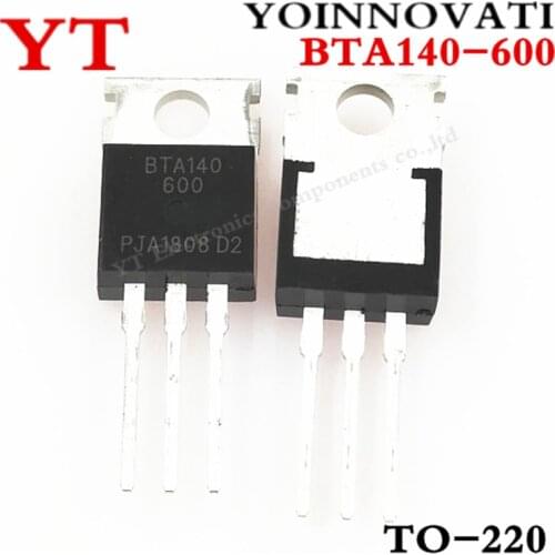 100pcs/lot BTA140-600 BTA140 600 TO-220 IC Best quality