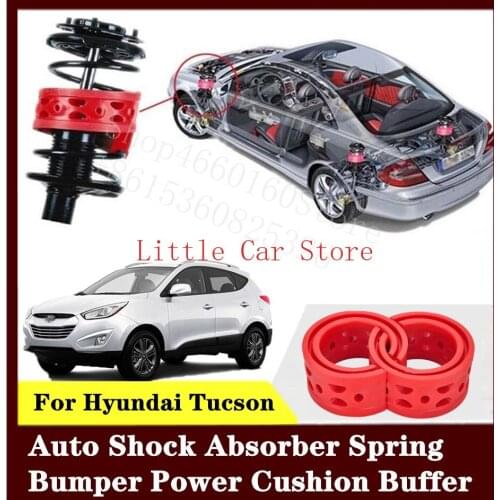 2PCS Front Rear Suspension Shock Bumper Spring Coil Cushion Buffer For Hyundai Tucson