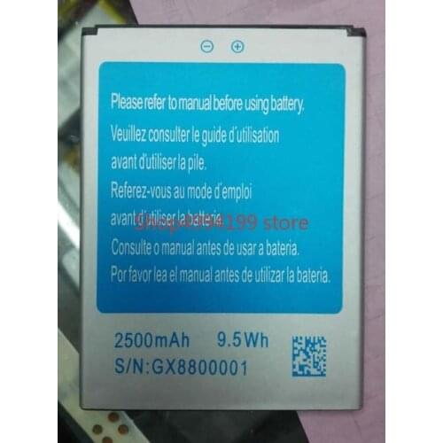 3.7V 9.5Wh 2500mAh/4000mah S/N:GX8800001 jiake V19 Battery Dimension:77mmX58mmX3mm-free shipping