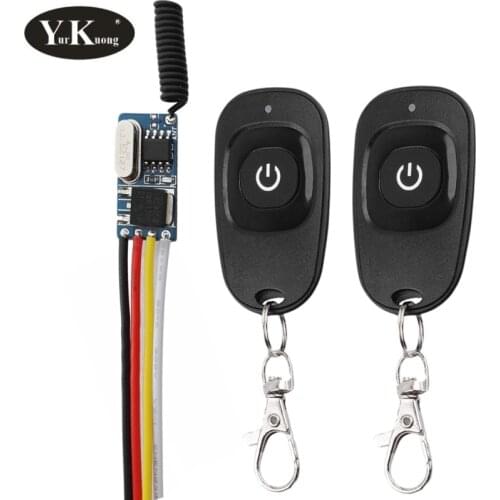 3.7V 4.2V 5V Mini Remote Switch 433 315 MOS Contactless RF Wireless Switch Mini Motor Buzzer LED Relay Light Lamp Remote ON OFF