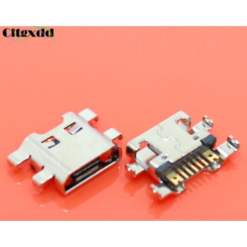 Cltgxdd 1pcs Mini USB Charger Charging Port For LG K10 K420 K428 Micro USB jack socket Connector Dock plug repair replacement