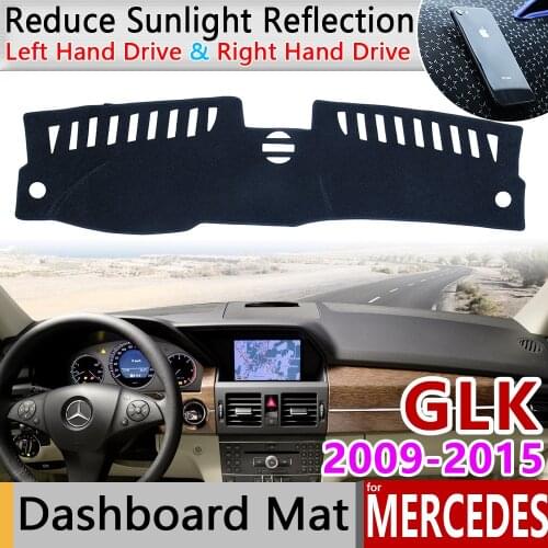 For Mercedes Benz GLK X204 Anti-Slip Mat Dashboard Sunshade Dashmat Accessories GLK280 GLK300 GLK350 GLK220 GLK250 300 220 250