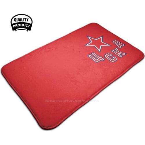 Hc Cska Moscow 3D Household Goods Mat Rug Carpet Foot Pad Hc Cska Moscow Sport Game Ice Hockey