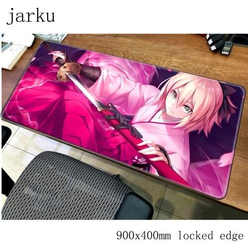 Fate Saber mouse pad gamer 900x400mm notbook mouse mat large gaming mousepad large High-end pad mouse PC desk padmouse