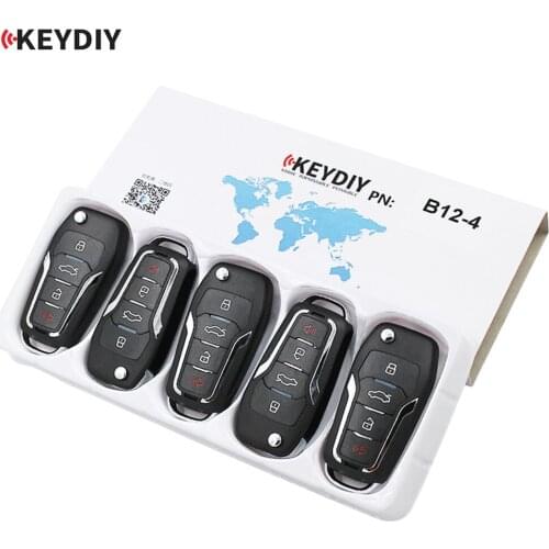 KEYDIY B12-3 B12-3+1 Remote Key B12 B Series Car key remote for KD900 KD-X2 URG200 Key Programmer 5pcs/lot