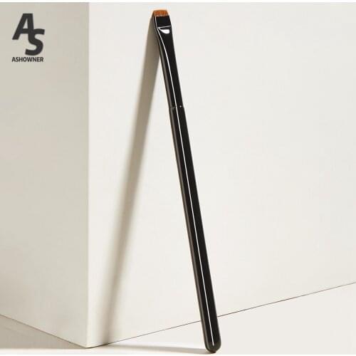 1pcs Brow Brush Eyebrow Eyeliner Brush Professional Small Angled Eyebrow Brush High Quality Eye brow liner Brush Makeup Tools