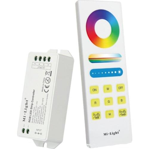 Miboxer Milight FUT045A RGB+CCT Smart LED Control System +FUT045 15A 6A/Channel 2.4G Wireless LED Controller DC12~24V