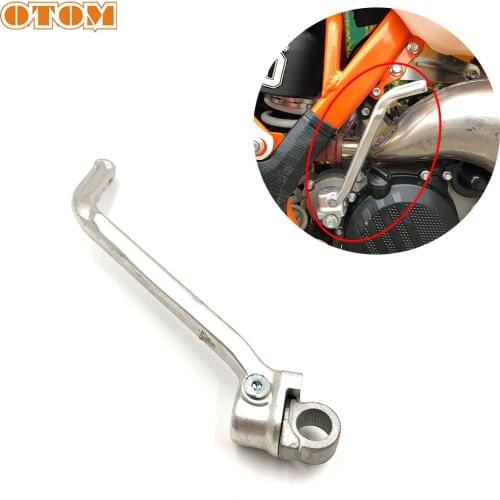 OTOM Motorcycle Starter Lever Foot Pedal Ignition Engine Actuating Kick Start For KTM SX125 XCW300 HUSQVARNA TC TE TX Motocross
