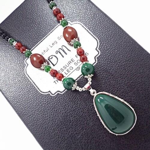 Necklace, RETRO art pendant, clothing accessories, Yunnan Thailand womens long hair clothing chain tourist souvenir