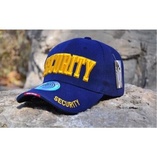 LEARNER SECURITY GUARD PERSONALISED TACTICAL EMBROIDERED BASEBALL CAP GOLF HAT