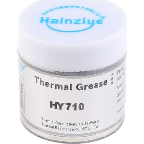 10g HY710-CN10 Thermal Grease CPU Chipset Cooling Compound Silicone Paste 3.17W