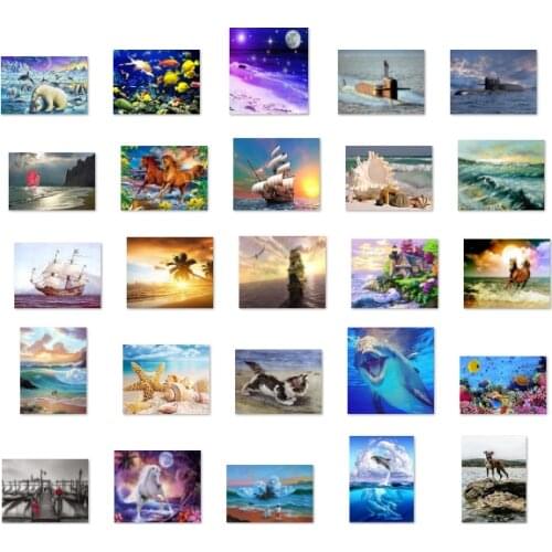 Dog Boy Beach cross stitch kit people 18ct 14ct 11ct count canvas stitches embroidery DIY handmade needlework