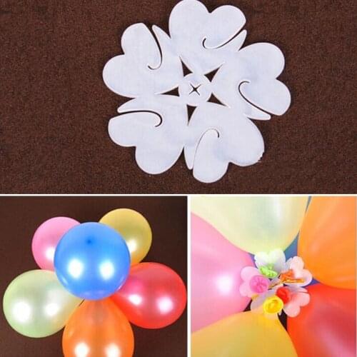 10Pcs/Lot Balloon Seal Clip Balloon Sticks Plum Flower Tie Latex Balloon Sealing Clips Party Wedding Festival Supplies