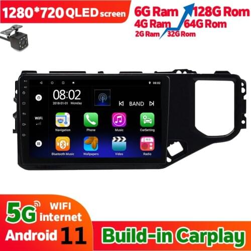 NEW 6GB ram 128GB rom 2 Din Car Radio Navigation GPS Bt Player 9 Inch Screen For Tiggo 4 4X 5X 2019 Android 10 Stereo Head Unit