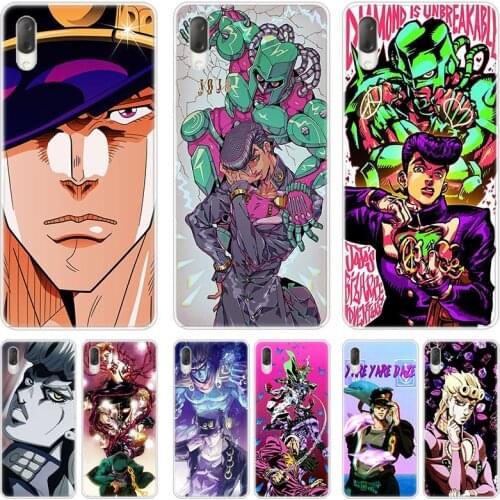 JoJos Bizarre Adventure Cartoon Case For Sony Xperia L1 L2 L3 X XA XA1 XA2 Ultra E5 XZ XZ1 XZ2 Compact XZ3 M4 Aqua Z3 Z5 Premiu