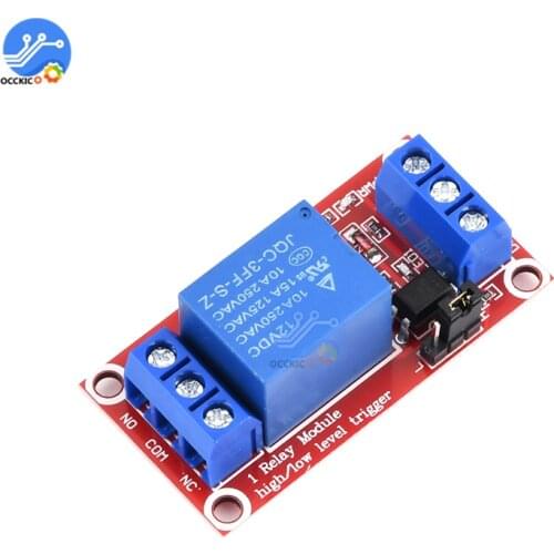 DC 5V 9V 12V 24V Relay Module 1 CH With Optocoupler Shield Board Power Supply Timing Delay Relay Board