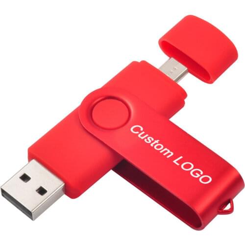 Custom LOGO USB Flash Drive 128gb Dargon logo Pendrive 64gb OTG 2.0 32G 8G High Speed stick 16gb for Android Smart Phone and PC